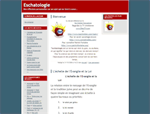 Tablet Screenshot of eschatologie.blog.vtxnet.ch